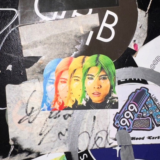 ALIEN ROCKSTAR ステッカー Be with You