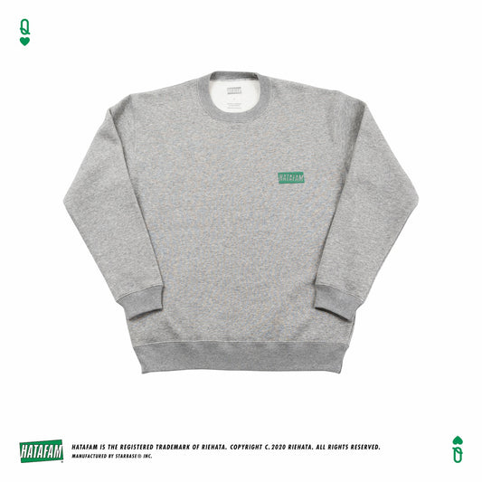 "HATAFAM Logo" Sweat Shirt GRAY